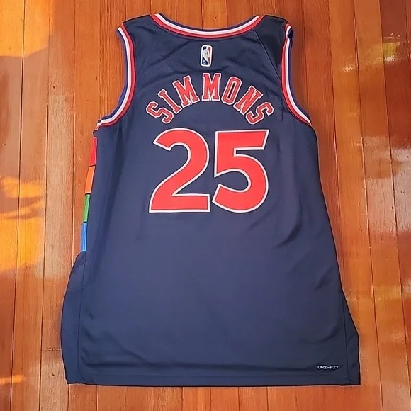 Sixers Philadelphia 76 City Jersey Philadelphia 76ers City Edition